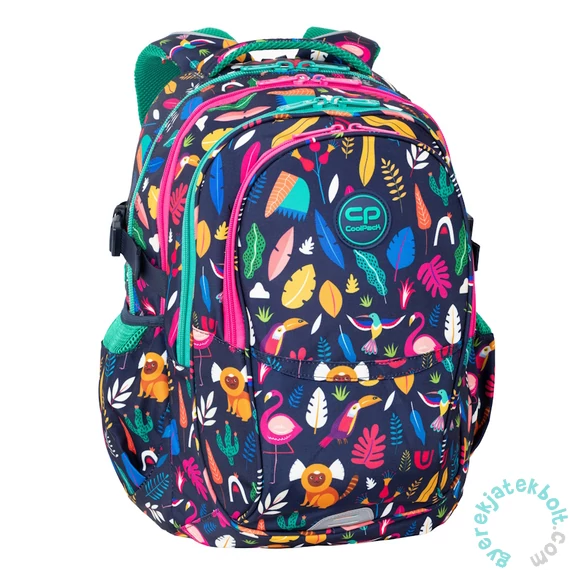 Coolpack - Factor iskolatáska, hátizsák - 4 rekeszes - Lady Color