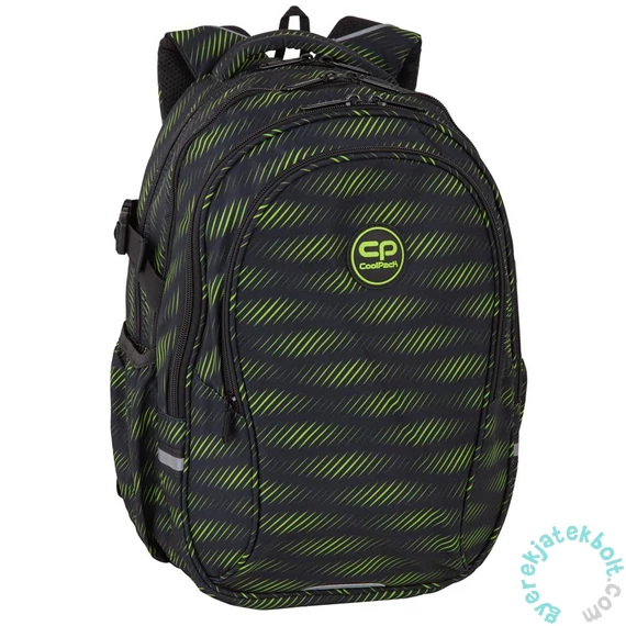 Coolpack - Factor iskolatáska, hátizsák - 4 rekeszes - Limeh (F002906)