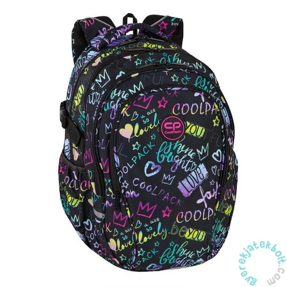 Coolpack - Factor iskolatáska, hátizsák - 4 rekeszes - Shine Bright (F002847)