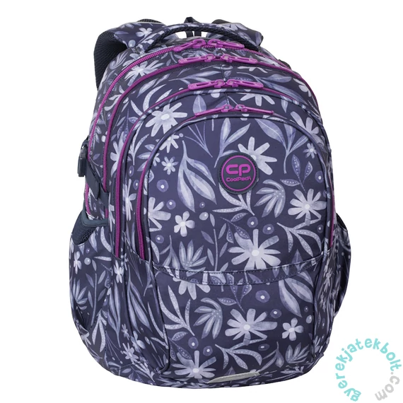 Coolpack - Factor iskolatáska, hátizsák - 4 rekeszes - Shy Flower