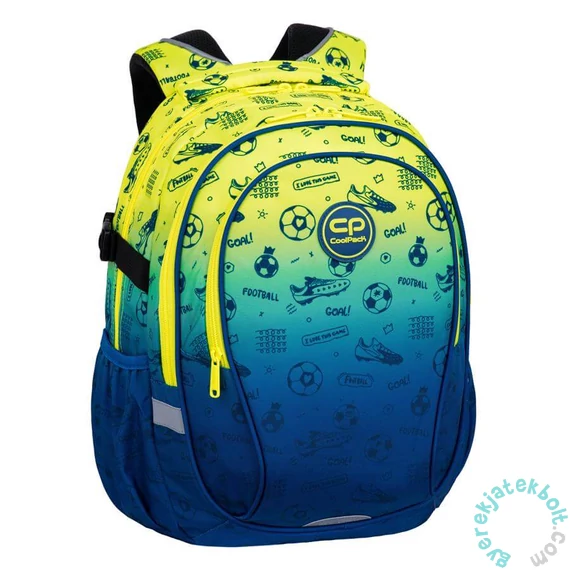Coolpack - Factor X Gradient iskolatáska, hátizsák - 2 rekeszes - Football (F002339)