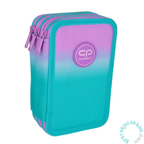 Coolpack - Jumper felszerelt 3 emeletes tolltartó - Gradient Blueberry
