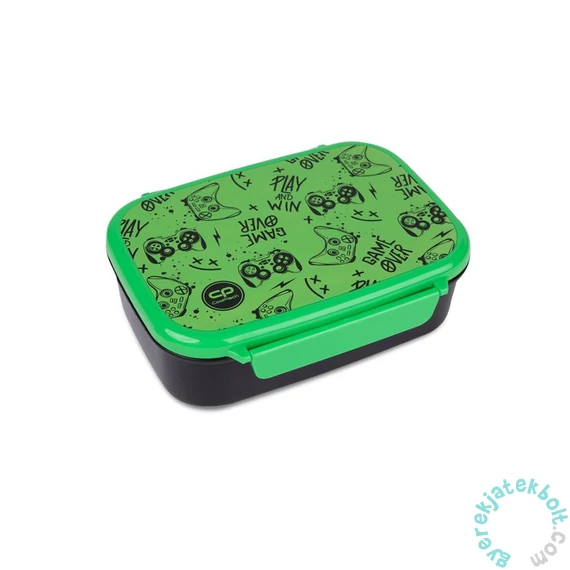 Coolpack - Foodyx műanyag uzsonnás doboz - Gradient Green - Game Over (Z18969)