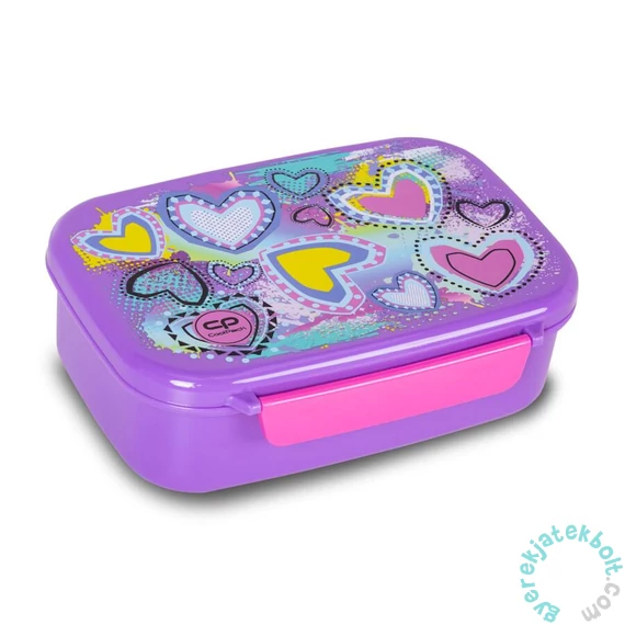 Coolpack - Foodyx műanyag uzsonnás doboz - Pastel Heart (Z18832)