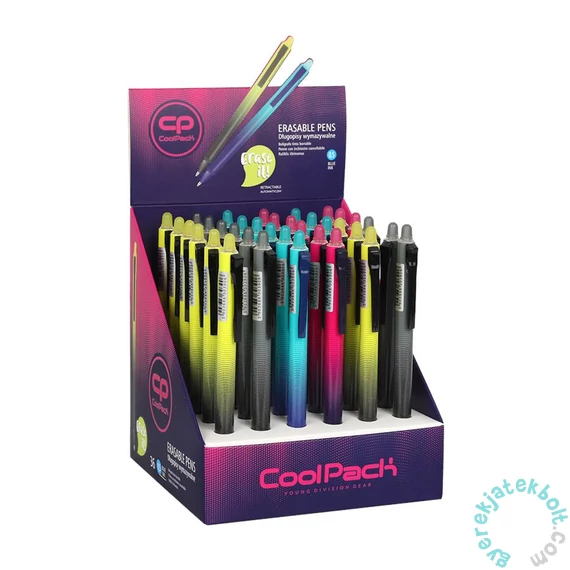 Coolpack - Gradient Dark radírozható golyóstoll - négyféle