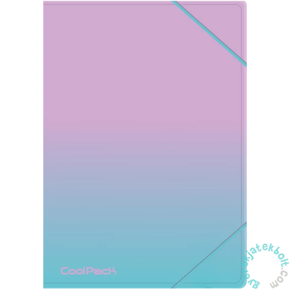 Coolpack - Gradient gumis mappa A/4 - Blueberry