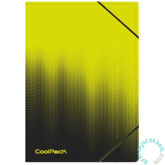 Coolpack - Gradient gumis mappa A/4 - Lemon