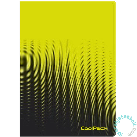 Coolpack - Gradient irattartó mappa A/4 - 20 db genotherm-mel - Lemon