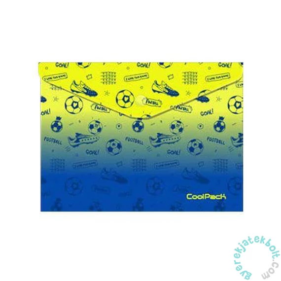 Coolpack - Gradient patentos irattartó mappa A/4 - Football (25717CP)