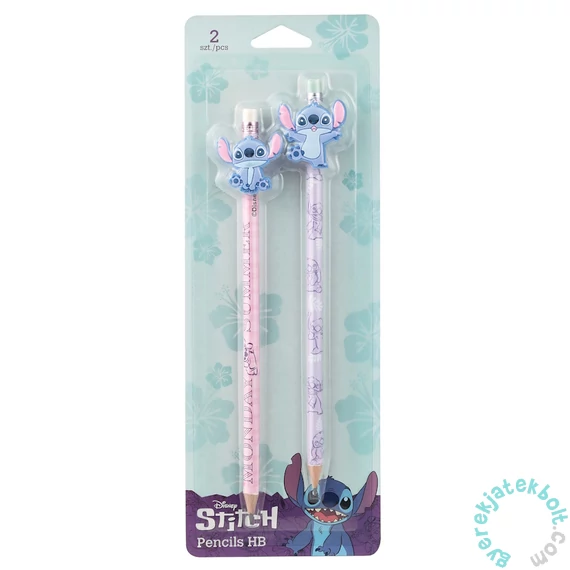 Coolpack - Grafitceruza radírral - 2 db-os - Disney Fashion - Stitch (75279PTR)