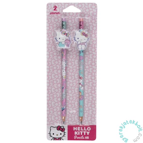 Coolpack - Grafitceruza radírral - 2 db-os - Hello Kitty - Pink (10753PTR)