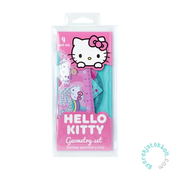 Coolpack - Hello Kitty  4 db-os geometriai készlet - Pink (10609PTR)