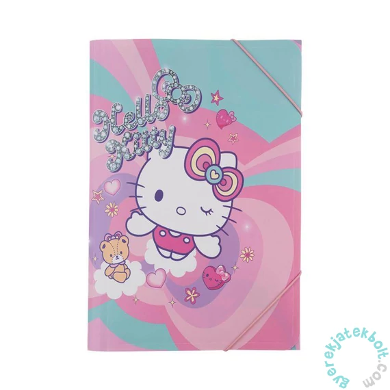 Coolpack - Hello Kitty műanyag gumis mappa A/4 (20189PTR)