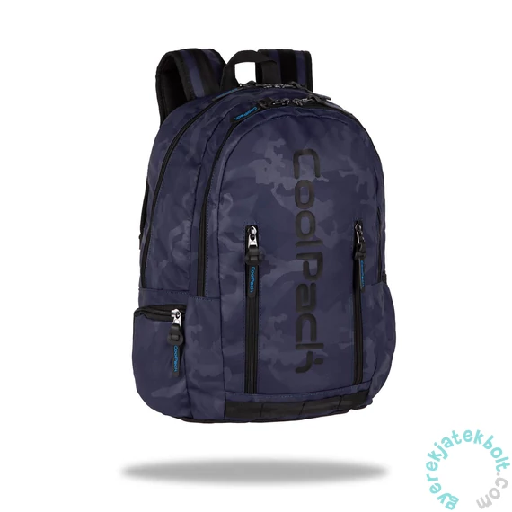 Coolpack - Impact ergonomikus iskolatáska, hátizsák - 2 rekeszes - Blue (E31630)
