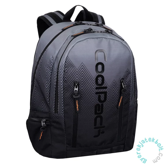 Coolpack - Impact ergonomikus iskolatáska, hátizsák - 2 rekeszes - Grey Tone (F031763)