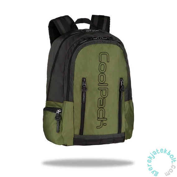 Coolpack - Impact ergonomikus iskolatáska, hátizsák - 2 rekeszes - Olive (E31631)