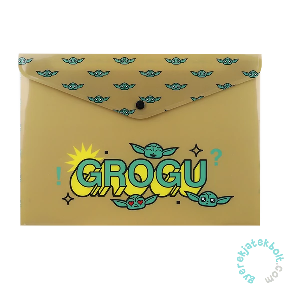 Coolpack - Star Wars - Mandalorian patentos irattartó mappa A/4 - háromféle