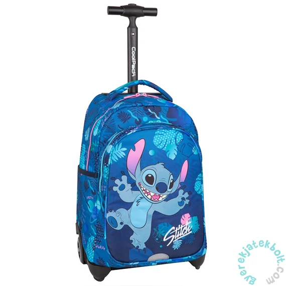 Coolpack - Jack gurulós iskolatáska, hátizsák - 2 rekeszes - Disney Stitch (F107780)