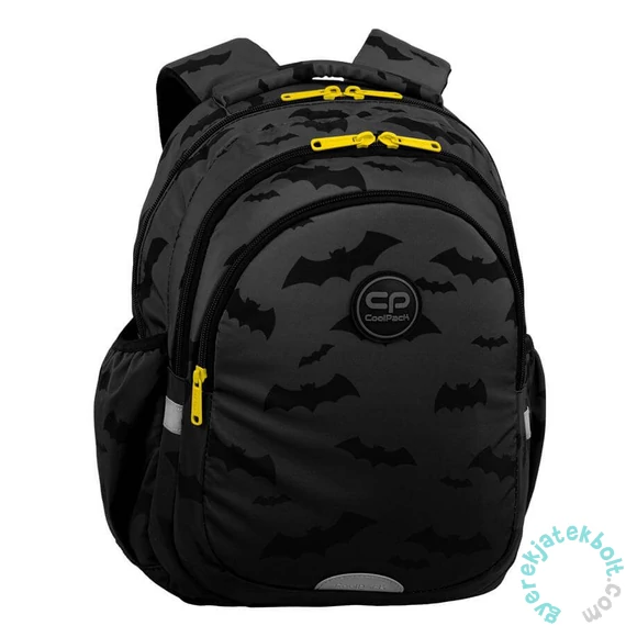 Coolpack - Jerry ergonomikus iskolatáska, hátizsák - 3 rekeszes - Darker Night (F029680)