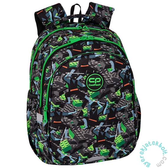 Coolpack - Jerry ergonomikus iskolatáska, hátizsák - 3 rekeszes - Kids from the block (F029823)