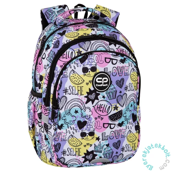 Coolpack - Jerry ergonomikus iskolatáska, hátizsák - 3 rekeszes - Mood (F029934)