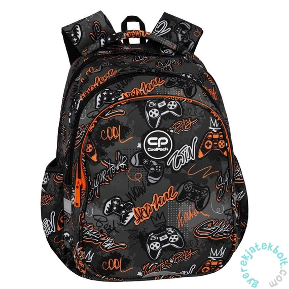 Coolpack - Jerry iskolatáska, hátizsák - 3 rekeszes - Gamer (F029827)