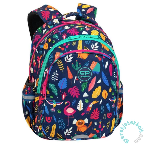 Coolpack - Jerry iskolatáska, hátizsák - 3 rekeszes - Lady color