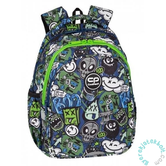 Coolpack - Jerry iskolatáska, hátizsák - 3 rekeszes - Monster Team (F029824)