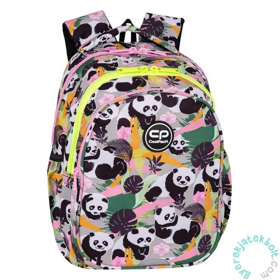 Coolpack - Jerry iskolatáska, hátizsák - 3 rekeszes - Panda Gang (F029829)