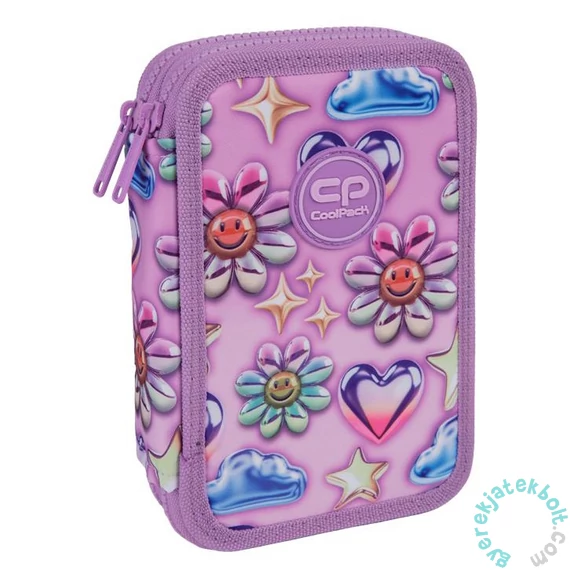 Coolpack - Jumper 2 felszerelt 2 emeletes tolltartó - Balloons (F066970)