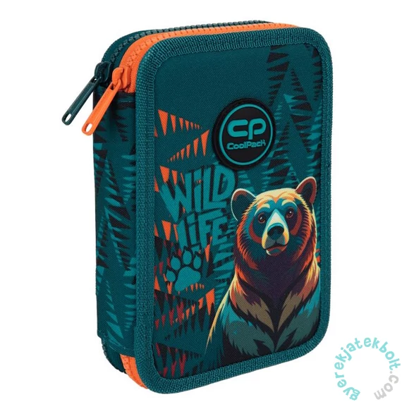 Coolpack - Jumper 2 felszerelt 2 emeletes tolltartó - Bear (F066968)