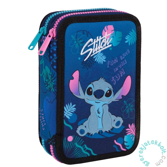 Coolpack - Jumper 2 felszerelt 2 emeletes tolltartó - Disney - Stitch (F066780)