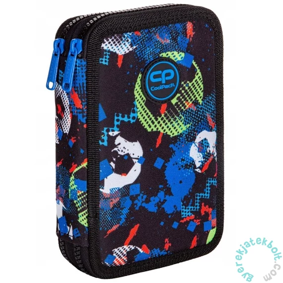 Coolpack - Jumper 2 felszerelt 2 emeletes tolltartó - Football (D066336)