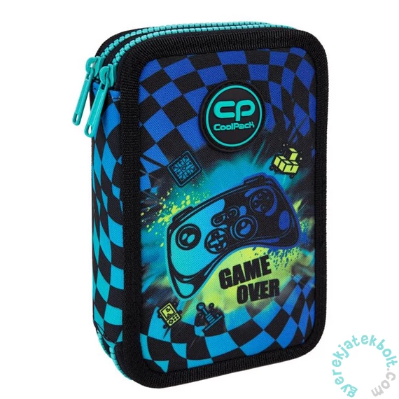 Coolpack - Jumper 2 felszerelt 2 emeletes tolltartó - Gamer Chess (F066964)
