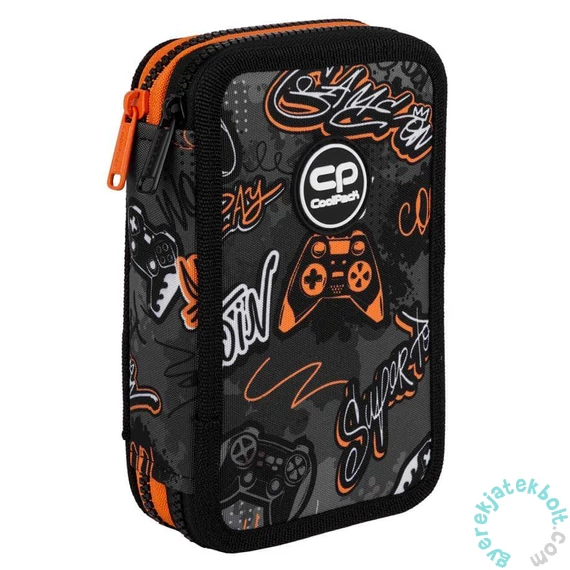 Coolpack - Jumper 2 felszerelt 2 emeletes tolltartó - Gamer (F066827)