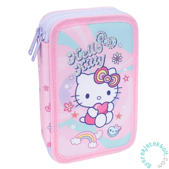 Coolpack - Jumper 2 felszerelt 2 emeletes tolltartó - Hello Kitty - Pink (F066025)