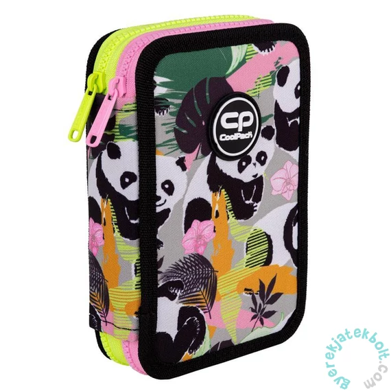 Coolpack - Jumper 2 felszerelt 2 emeletes tolltartó - Panda Gang (F066829)