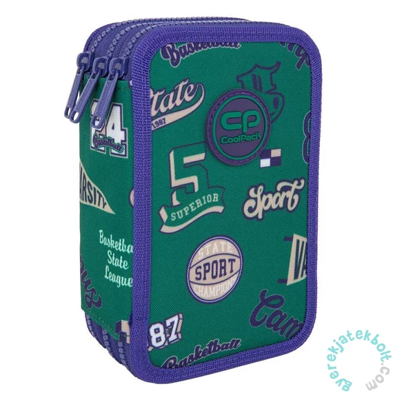 Coolpack - Jumper 3 FELSZERELT 3 emeletes tolltartó - American Retro (F067901)