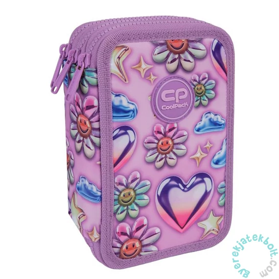 Coolpack - Jumper 3 felszerelt 3 emeletes tolltartó - Balloons (F067970)