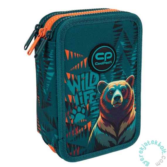 Coolpack - Jumper 3 felszerelt 3 emeletes tolltartó - Bear (F067968)