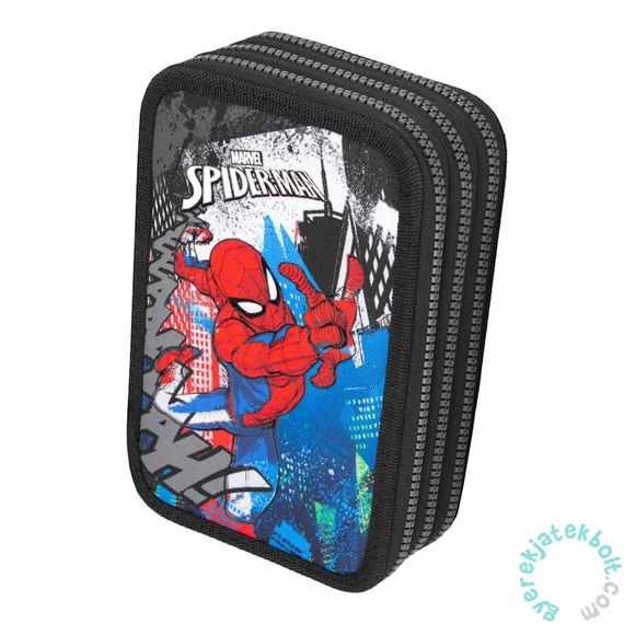 Coolpack - Jumper 3 felszerelt 3 emeletes tolltartó - Disney - Spiderman (F067777)