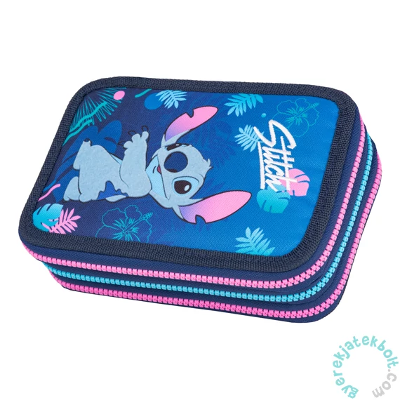 Coolpack - Jumper 3 felszerelt 3 emeletes tolltartó - Disney - Stitch (F067780)