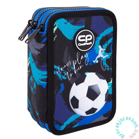 Coolpack - Jumper 3 Felszerelt 3 emeletes tolltartó - Football Navy (F067967)