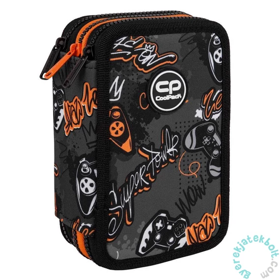 Coolpack - Jumper 3 felszerelt 3 emeletes tolltartó - Gamer (F067827)
