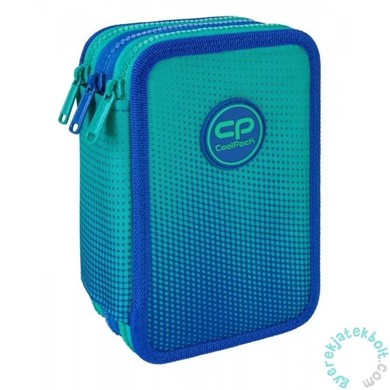Coolpack - Jumper 3 felszerelt 3 emeletes tolltartó - Gradient Ocean (E67509)