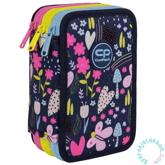 Coolpack - Jumper 3 felszerelt 3 emeletes tolltartó - In the garden (F067831)