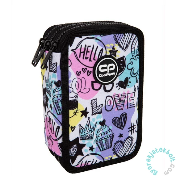 Coolpack - Jumper 3 felszerelt 3 emeletes tolltartó - Mood (F067934)