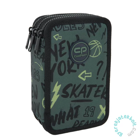 Coolpack - Jumper 3 felszerelt 3 emeletes tolltartó - Tiger (F067931)