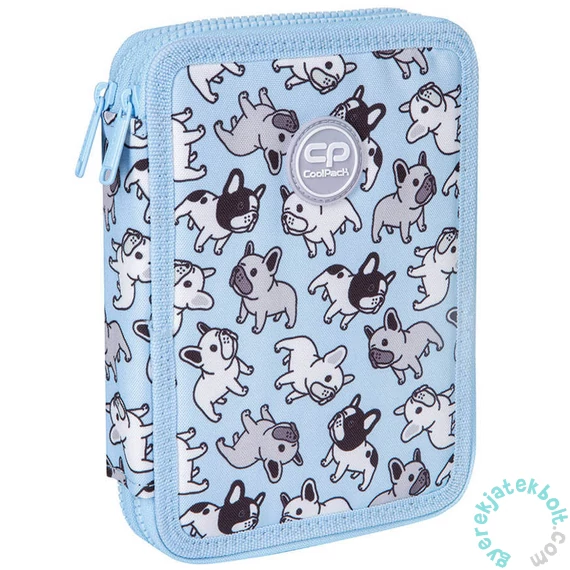 Coolpack - Jumper XL felszerelt emeletes tolltartó - Cute Bulldogs (D077333)