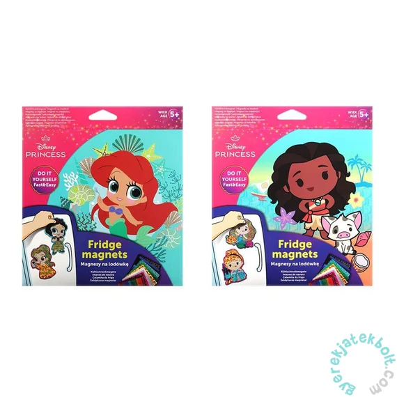 Coolpack - Kreatív hűtőmágnes készítő készlet - Disney Core - Királynők - kétféle (79123PTR)